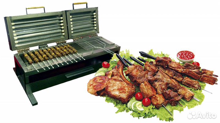 Электрошашлычница топ-2Б