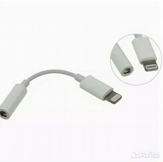 Переходник Lightning 8-pin на AUX (Jack 3.5)