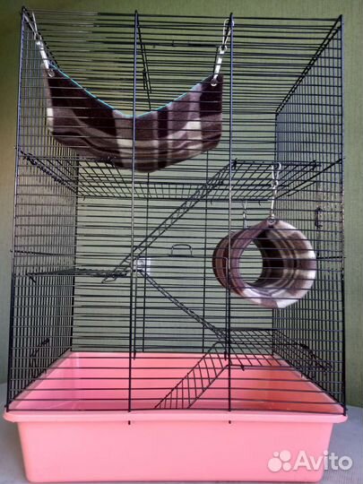 Клетка для хомяка, крысы, дегу
