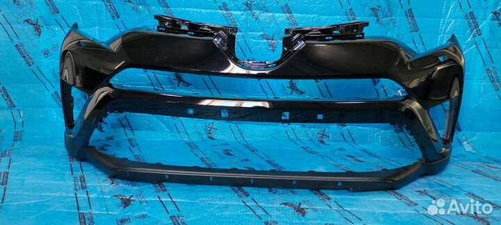 Бампер передний Рав 4 черный в идеале 2015-2019