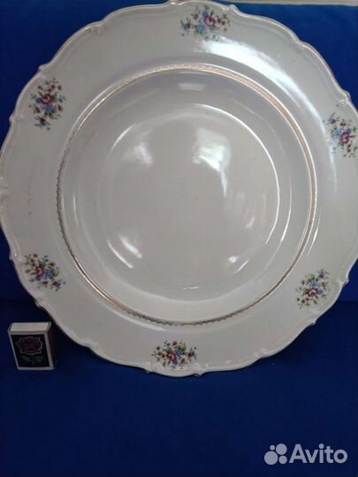 Блюдо фарфор СССР