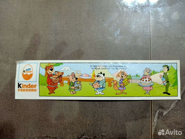 Kinder Surprise коллекции 90х