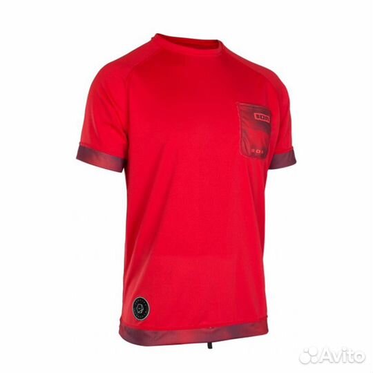 Гидромайка ION Wetshirt Men SS (48/S, Красный)