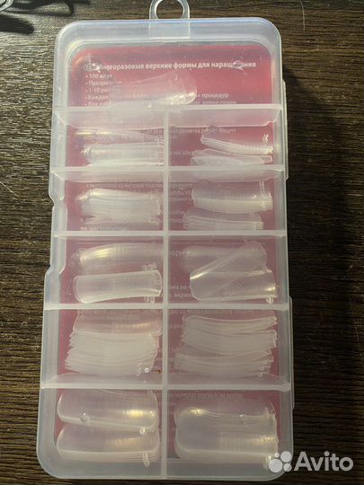 Типсы/ верхние формы Для наращивания ногтей