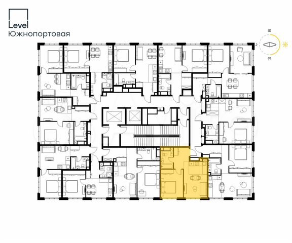 2-к. апартаменты, 38,9 м², 8/13 эт.