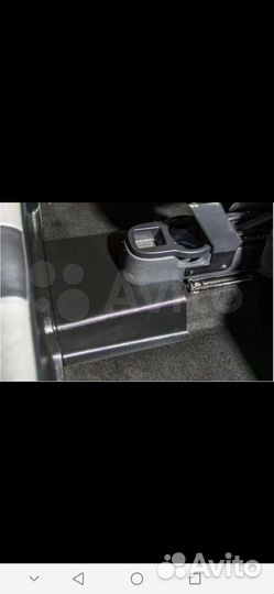 Накладка на ковролин заднего ряда для рено дастер