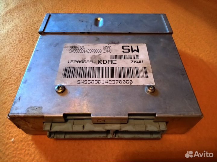 Блок управления Chevrolet Lanos (прошивка Евро-0)