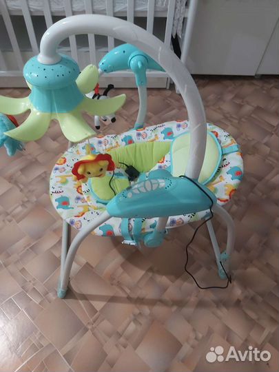 Детские качели шезлонг