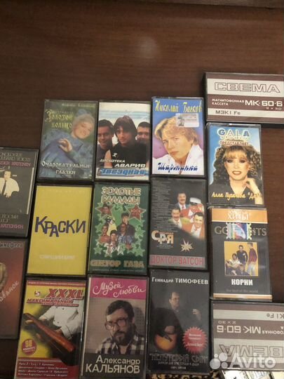 Аудиокассеты с записью отдам