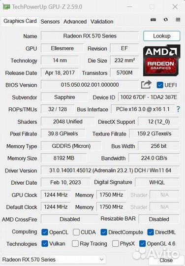 Cyberpunk Core i3 16gb RX570 8gb ssd nvme 500gb