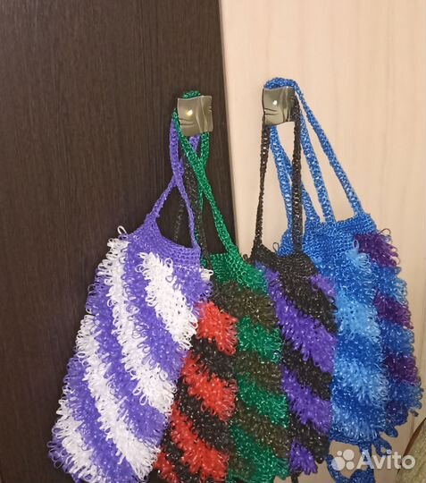 Мочалка ручной работы