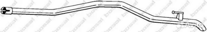Bosal 950-091 Труба выхлопного газа