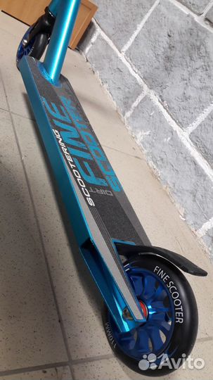 Самокат трюковой fine (хамелеон)