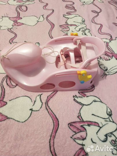 Санки беби Бон, сумка, зимний костюмы беби Анабель