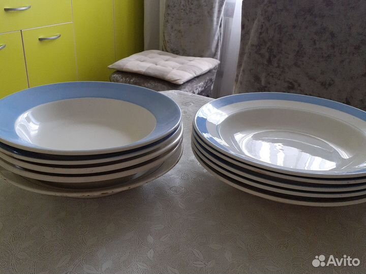Тарелки времен СССР разные