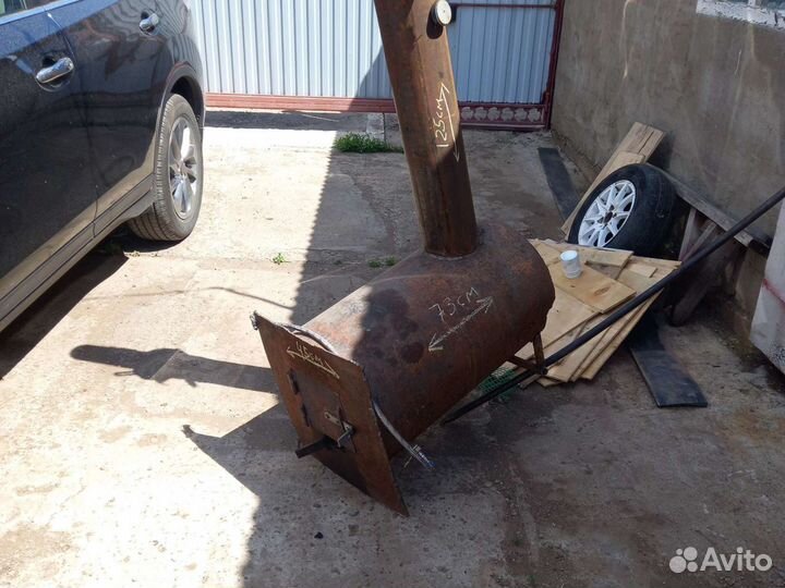 Печь вадяной для гаража