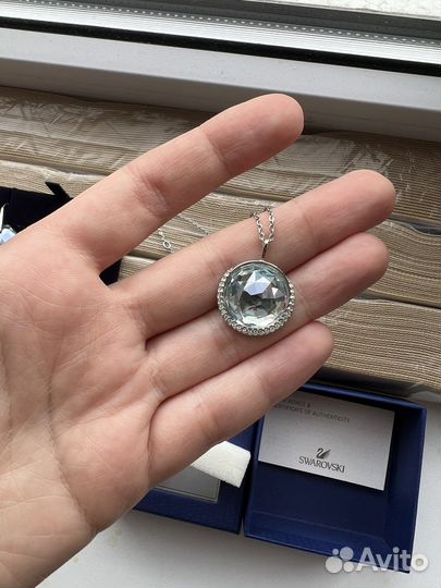 Swarovski ожерелье кулон подвеска с цепочкой