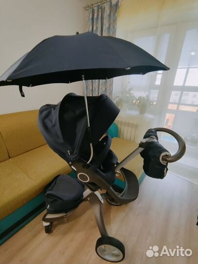 Коляска stokke xplory 2 в 1 б/у