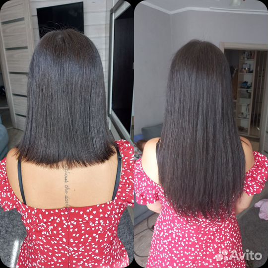 Наращивание волос с выездом