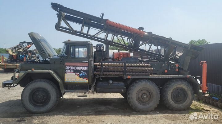 Буровая установка ЗИЛ УГБ-1ВС, 1979