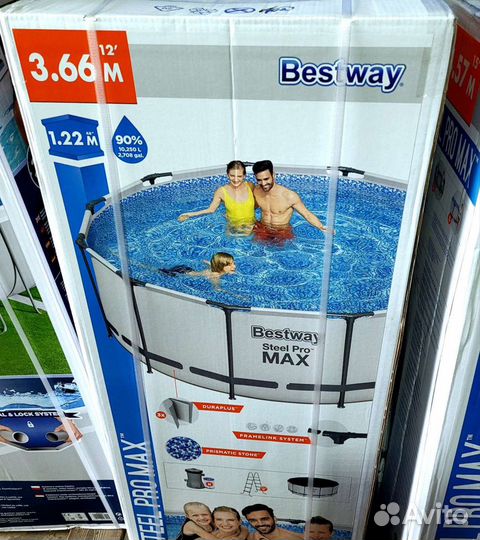 Каркасный бассейн 366х122