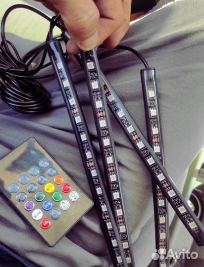 Подсветка салона авто