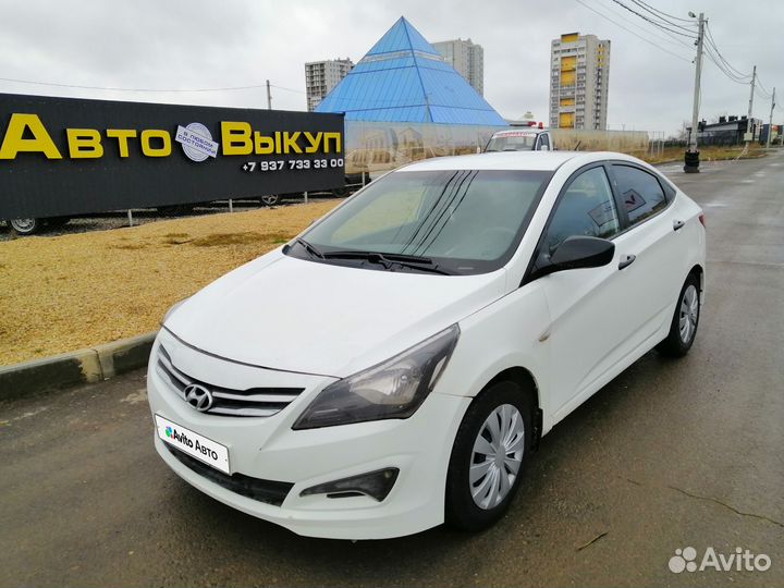 Hyundai Solaris 1.4 AT, 2015, 317 000 км