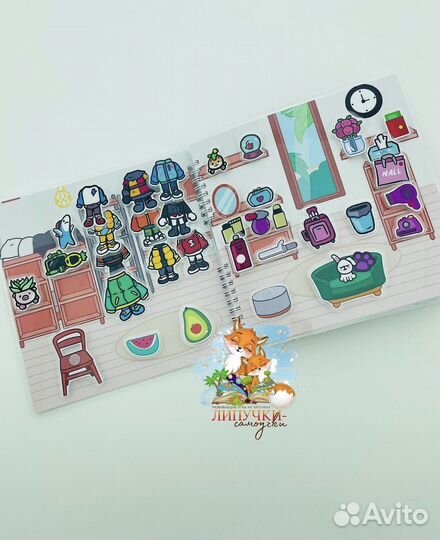 Альбом на липучках «Домик для Тока Бока»