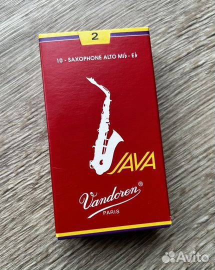 Трости для саксофона java red cut 2 Vandoren