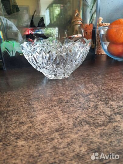 Салатник хрустальный
