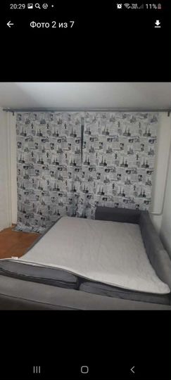 Комната 17,5 м² в 2-к., 2/5 эт.