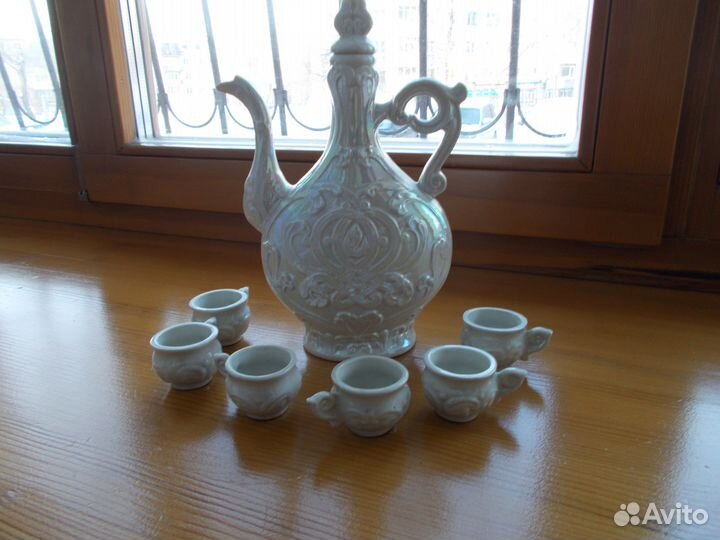 Набор из керамики С перламутром монголия