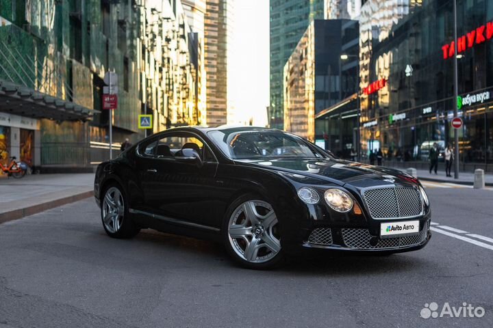 Bentley Continental GT 6.0 AT, 2013, 104 600 км