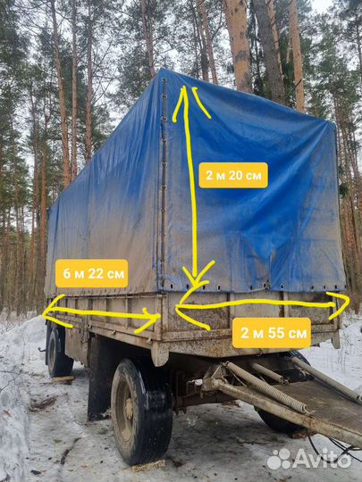 Тент на прицеп