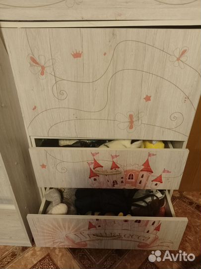 Детская кровать от 3 лет для девочки бу