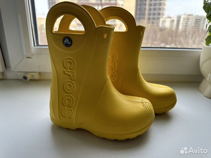 Резиновые сапоги crocs c10