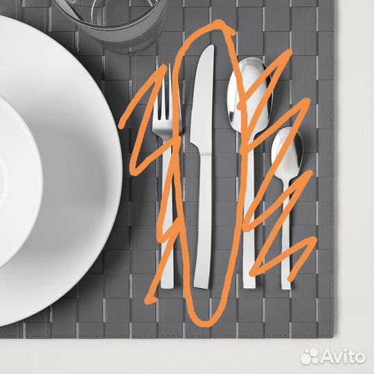 Ножи из набора IKEA Sedlig и IKEA Smakglad