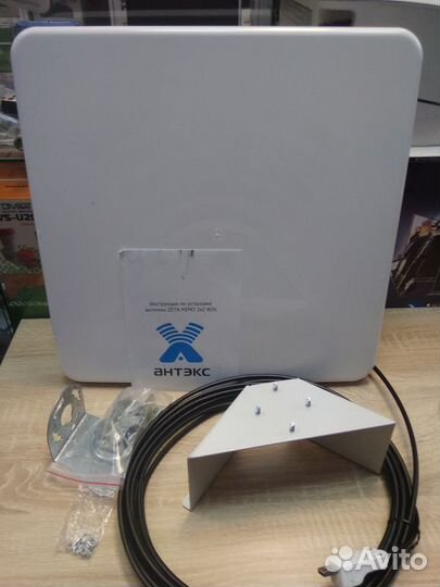 Антенна 4G Антэкс Zeta mimo box, 2*20 dBi, новая