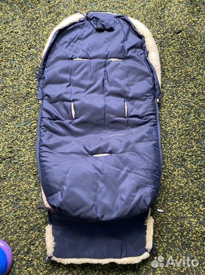 Зимний конверт в коляску mansita mini