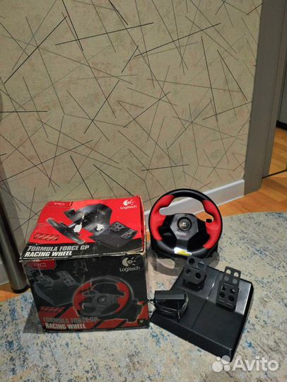 Руль logitech formula force GP racing wheel