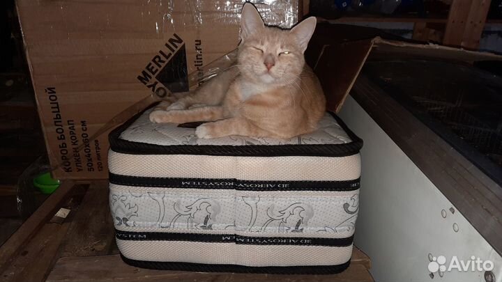 Лежанка для кошек и собак мелких пород