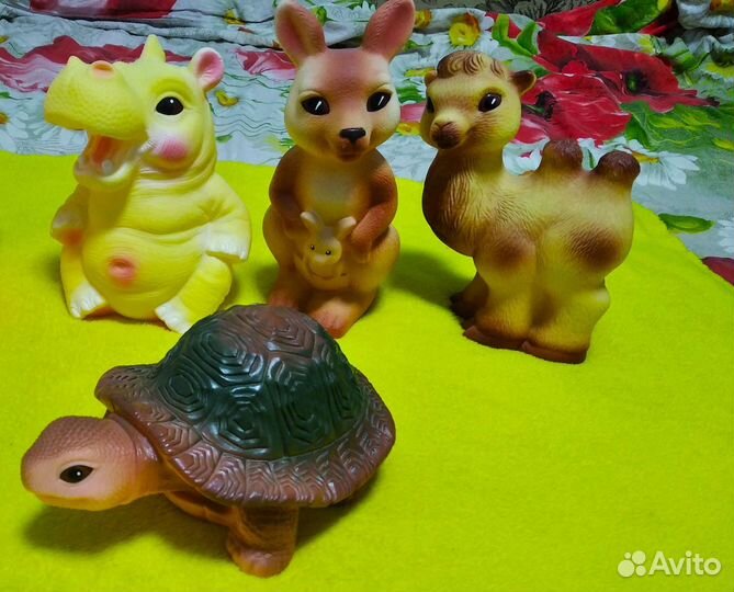 Резиновые игрушки завода огонёк большие