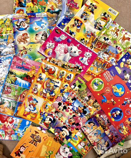Наклейки мультфильмы сериалы Дисней Disney 2000-х