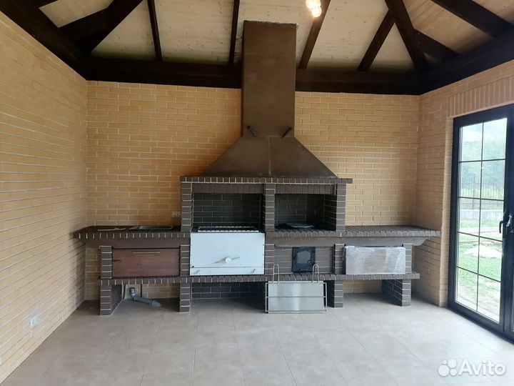 Модульные печи барбекю