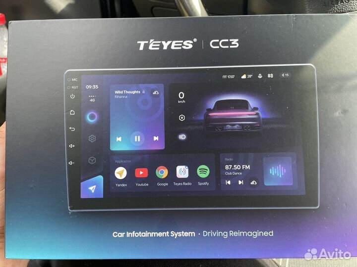 Aндроид магнитола Teyes