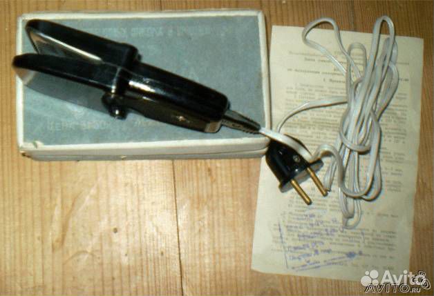 Советский электроутюг Стрелка винтаж
