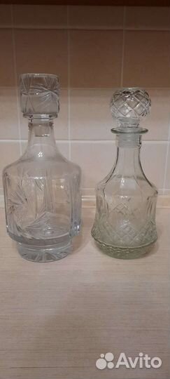 Графины стекло 0.5 и 0.7 литров