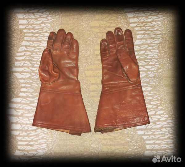 Кожаные краги британская кавалерия 1944 год антик