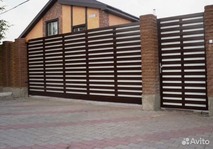 Заборные секции m произв Alutech сервис. обслуж