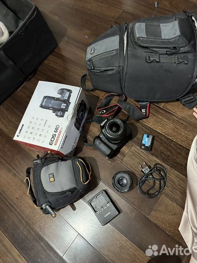 Фотоаппарат canon eos 60d
